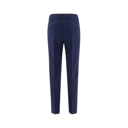 Tapered-Leg Cropped Trousers