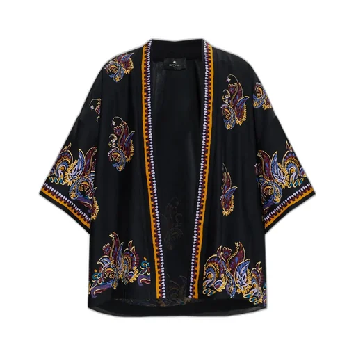 Paisley Printed Kimono