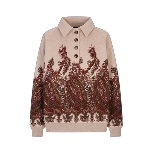 Placed Printed Sweatshirt