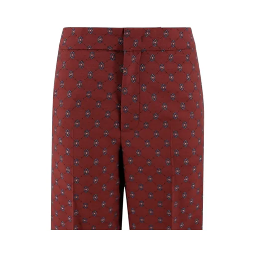 Straight-Leg Tailored Trousers