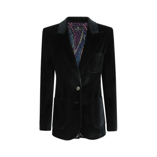 Stretch Velvet Jacket
