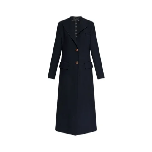 Long Sleeved Mid Length Coat
