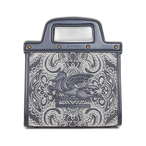 Logo-Embossed Tote Bag