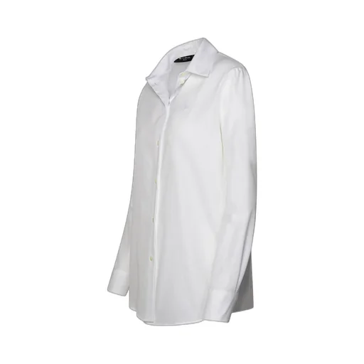 Pegaso-Embroidered Straight Hem Shirt