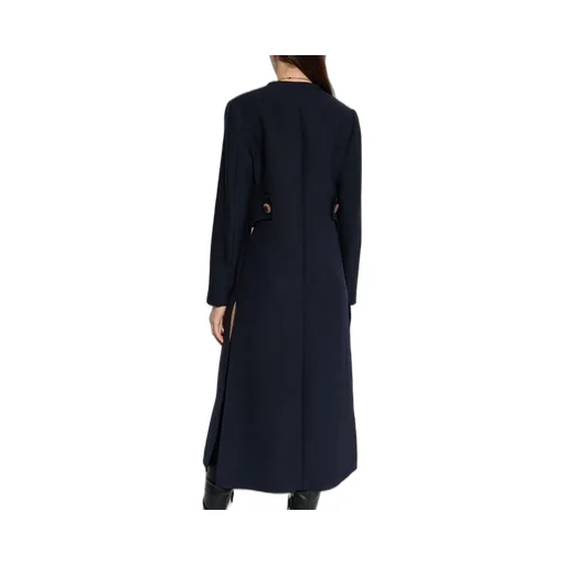 Long Sleeved Mid Length Coat