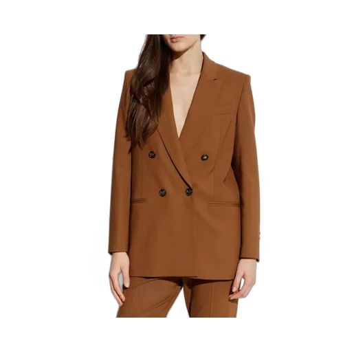 Double-Breasted Long Sleeved Blazer
