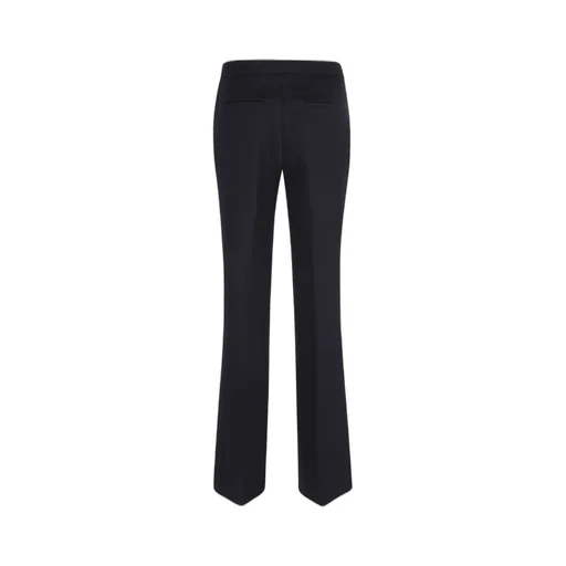 Flared Tricotine Trousers