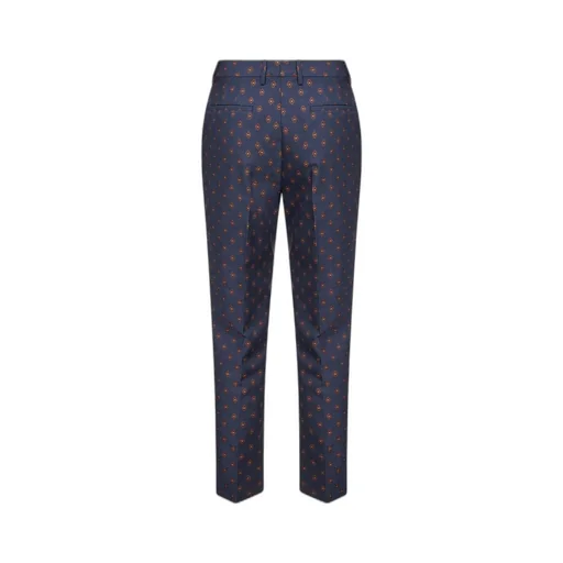 Geometric-Printed Trousers
