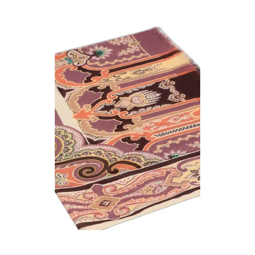 Placed Printed Satin Scarf