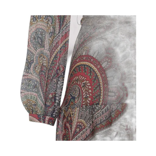 Paisley Printed Midi Dress
