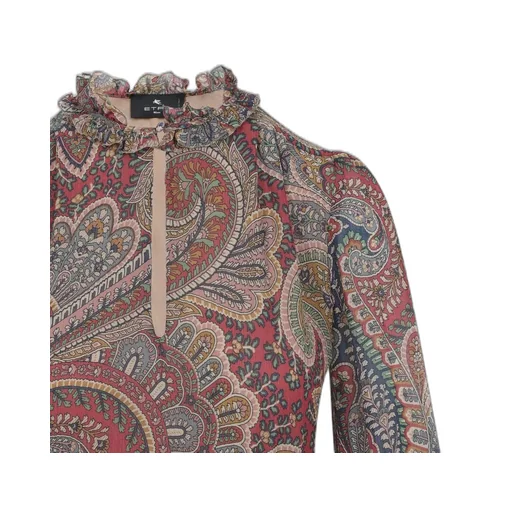 Paisley Printed Midi Dress