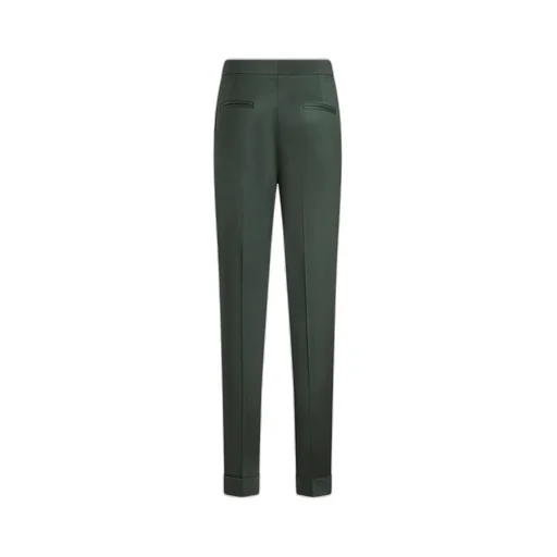 Cropped Stretch Trousers