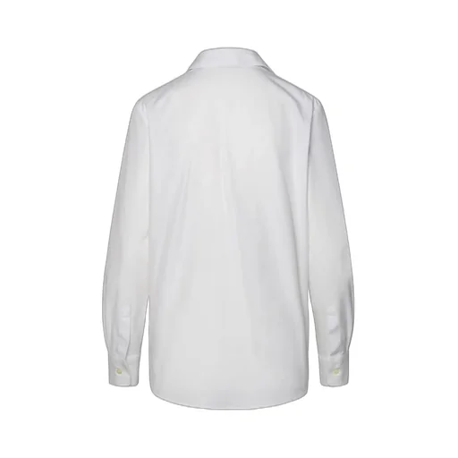Pegaso-Embroidered Straight Hem Shirt