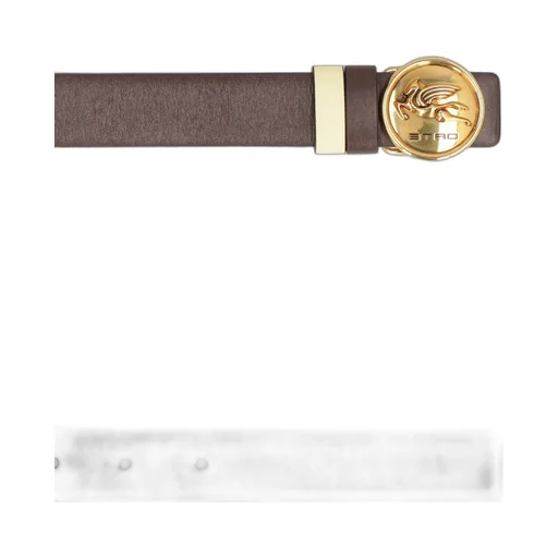 Pegaso-Plaque Reversible Buckle Belt