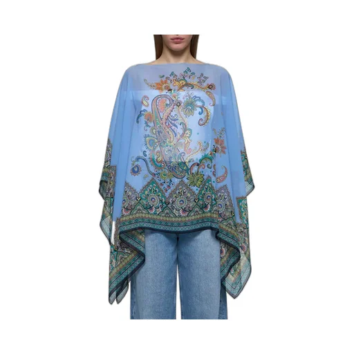 Paisley Printed Cape