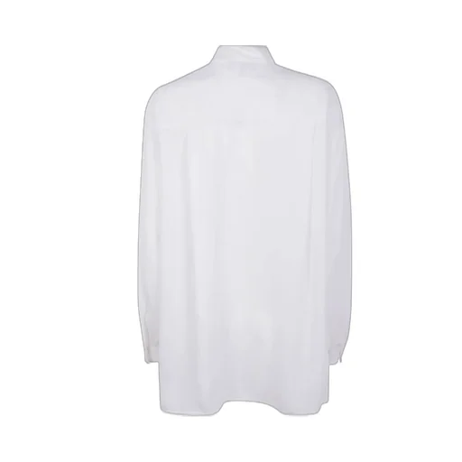 Long Sleeved Bow Embellished Blouse