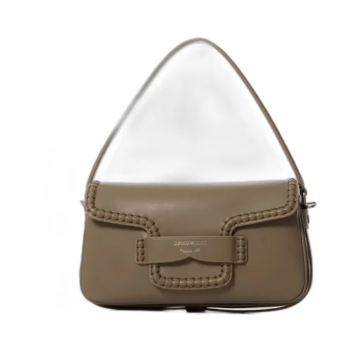 Logo Printed Shoulder Bag