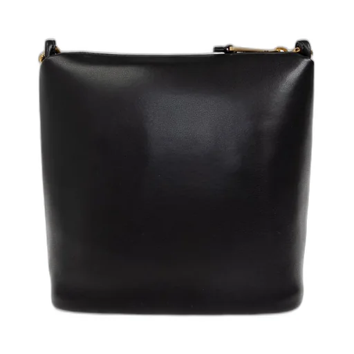 Chain-Link Zip-Up Shoulder Bag