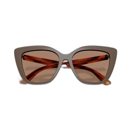 Square Frame Clip-On Sunglasses