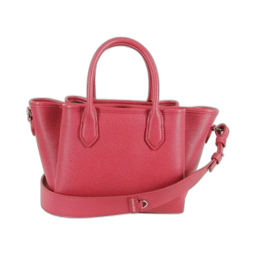 Logo Patch Top Handle Bag