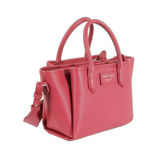 Logo Patch Top Handle Bag