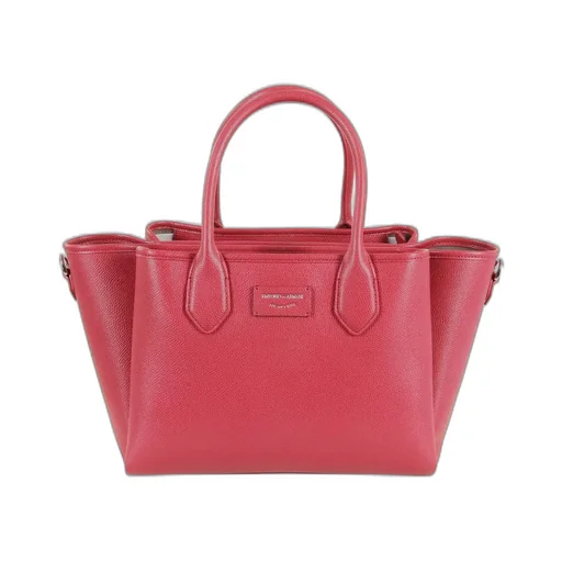 Logo Patch Top Handle Bag