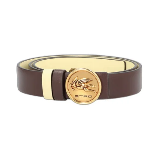 Pegaso-Plaque Reversible Buckle Belt