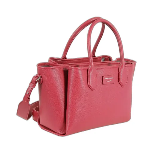 Logo Patch Top Handle Bag