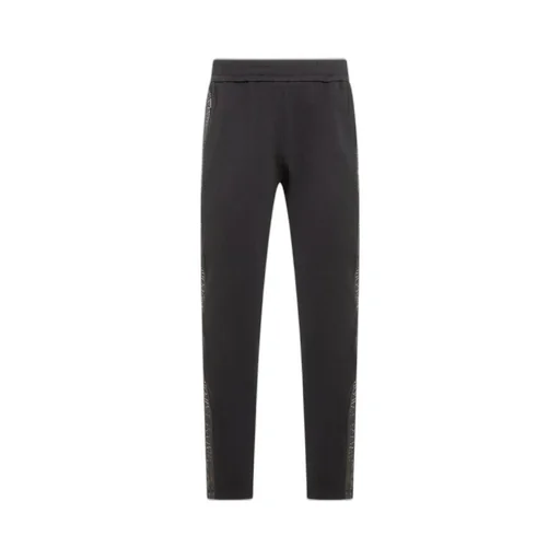 Logo Tape Elastic Waist Track Pants