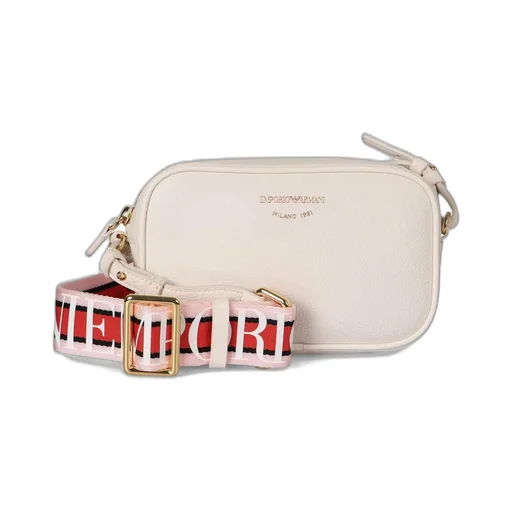 Logo Detailed Zip-Up Crossbody Bag