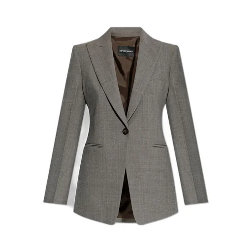 Single-Breasted Tailored Blazer