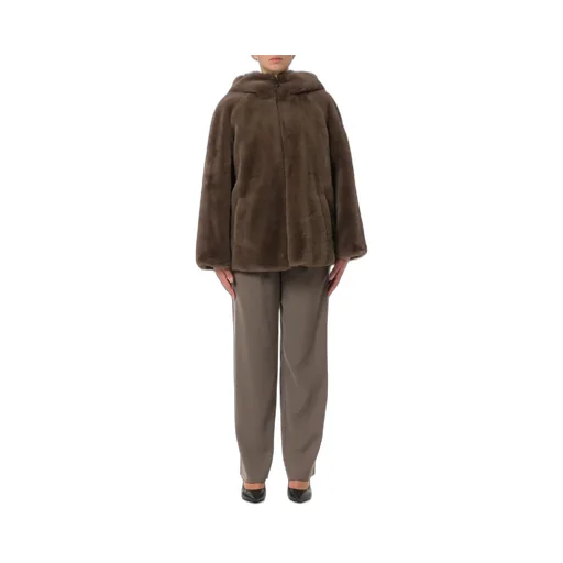 Reversible Hooded Coat