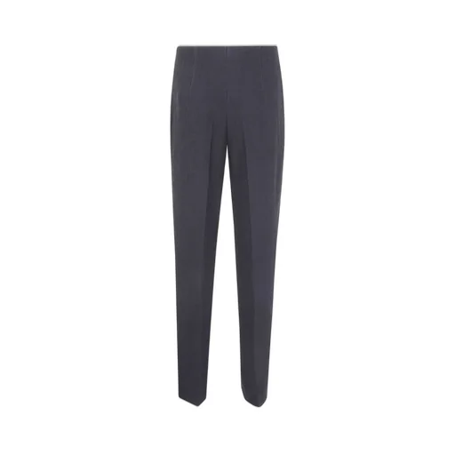 High Waist Straight Leg Trousers