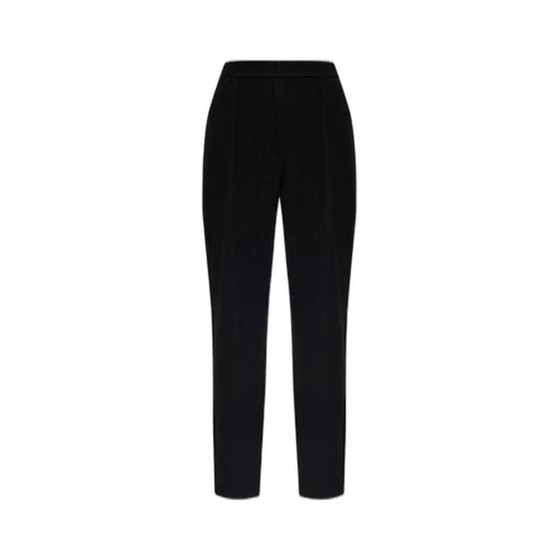 Herringbone Pattern Trousers