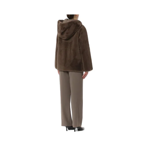 Reversible Hooded Coat