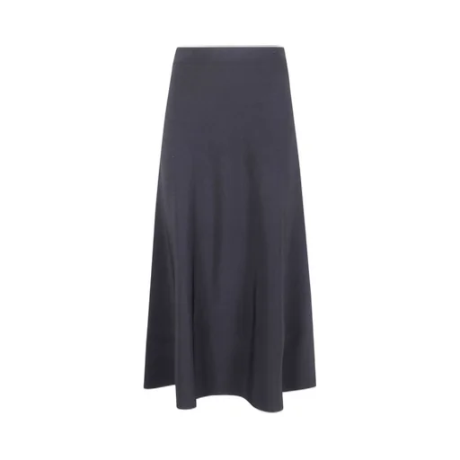 Flared Hem A-Line Skirt