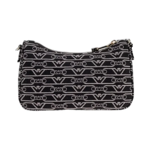 Logo Monogram Zipped Crossbody Bag