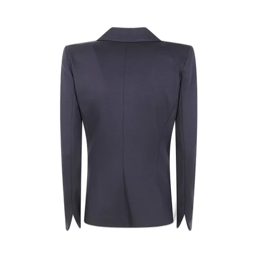Ruched Detail Single Breasted Jacket