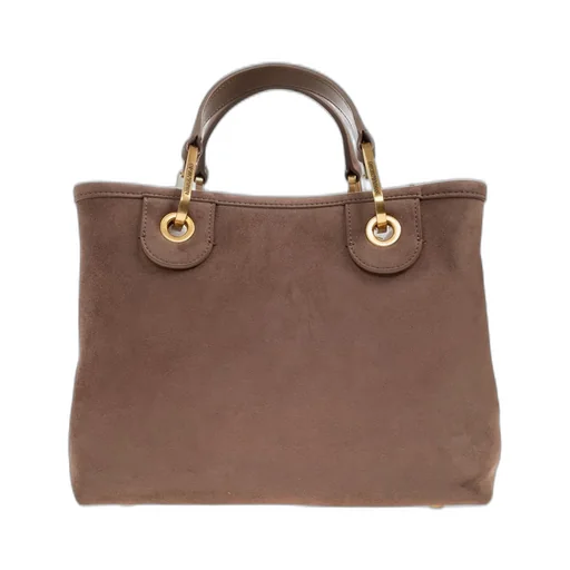 Logo Embossed Chain-Strap Tote Bag