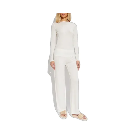 Logo Embellished Pajama Set