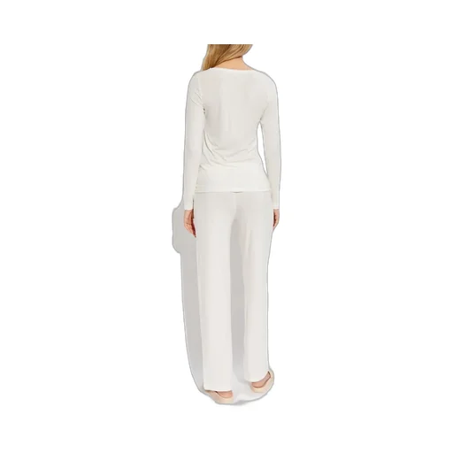 Logo Embellished Pajama Set