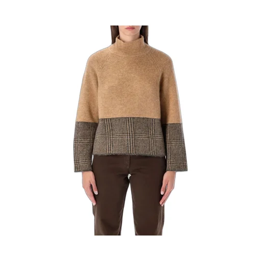 Check Motif Jumper