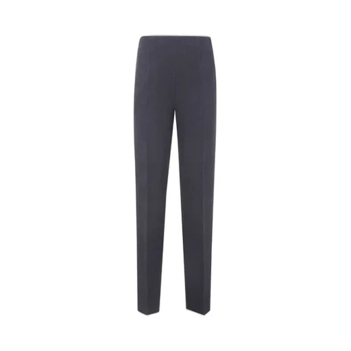 High Waist Straight Leg Trousers