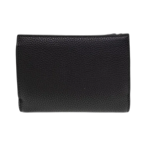 Logo Plaque Tri-Fold Wallet