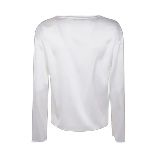 Boxy Fit Satin Blouse