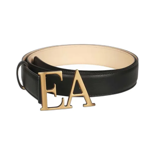 Logo Plaque Buckle Belt