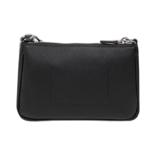 Logo Printed Zipped Crossbody Bag