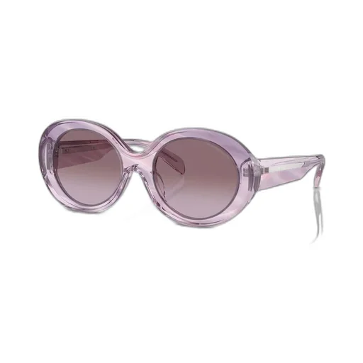 Oval-Frame Sunglasses