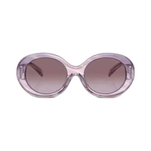 Oval-Frame Sunglasses