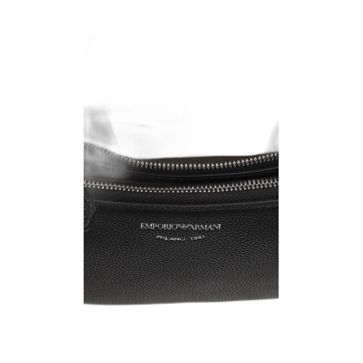 Logo Printed Zipped Crossbody Bag